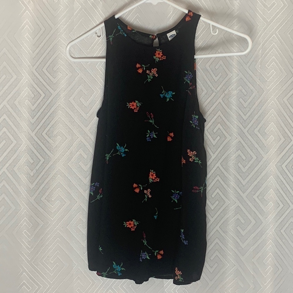 Old Navy Floral Tank Women’s Size Extra Small